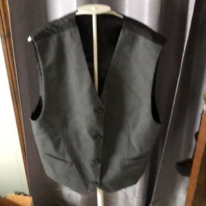 Double sided vest with sport jacket